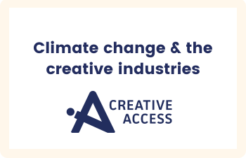 Climate change and the creative industries